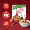 image:imagePremier Protein Apple amp Cinnamon Flavored High Protein Breakfast Oatmeal Instant Oats Fiber Rich 106 oz Box of 6 Pouches Pack of 6
