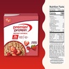 image:imagePremier Protein Berries amp Cream Flavored High Protein Breakfast Oatmeal Instant Oats Fiber Rich 106 oz Box of 6 Pouches Pack of 6
