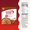 image:imagePremier Protein Maple amp Brown Sugar Flavored High Protein Breakfast Oatmeal Instant Oats Fiber Rich 106 oz Box of 6 Pouches Pack of 6