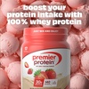 image:imagePremier Protein Powder Vanilla Milkshake 30g Protein 1g Sugar Gluten Free No Soy 402 oz 29 ServingsStrawberry