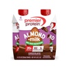 image:imagePremier Protein NonDairy Plant Based Almondmilk Protein Shake Chocolate 20g Protein 5g Sugar 11 fl oz 4 PackChocolate