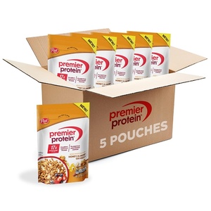 image:imagePremier Protein Honey Almond Granola  9 oz Pack of 5Honey Almond