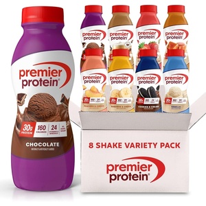 image:imagePremier Protein Shake 8 Flavor Variety Pack 30g Protein No Added Sugar 24 Vitamins amp Minerals to Support Immune Health GlutenFree 115 fl oz 8 Pack115 Fl Oz Pack of 8