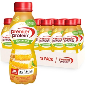 image:imagePremier Protein Shake Caf Latte 30g Protein No Added Sugar 24 Vitamins amp Minerals to Support Immune Health Coffee Beverage for Energy GlutenFree 115 fl oz 6 PackLemon Bar