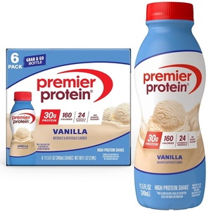 image:imagePremier Protein Shake Caf Latte 30g Protein No Added Sugar 24 Vitamins amp Minerals to Support Immune Health Coffee Beverage for Energy GlutenFree 115 fl oz 6 PackVanilla