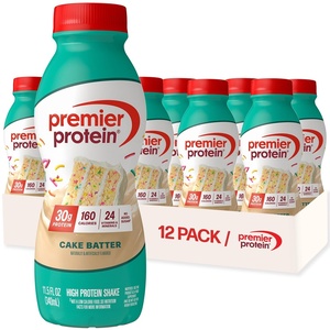 image:imagePremier Protein Shake Caf Latte 30g Protein No Added Sugar 24 Vitamins amp Minerals to Support Immune Health Coffee Beverage for Energy GlutenFree 115 fl oz 6 PackCake Batter