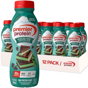 image:imagePremier Protein Shake Caf Latte 30g Protein No Added Sugar 24 Vitamins amp Minerals to Support Immune Health Coffee Beverage for Energy GlutenFree 115 fl oz 6 PackWinter Mint Coming Winter