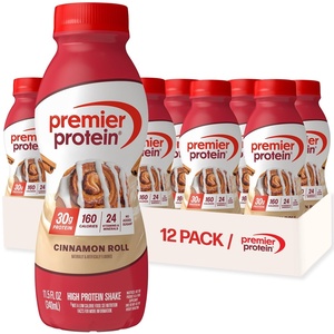 image:imagePremier Protein Shake Caf Latte 30g Protein No Added Sugar 24 Vitamins amp Minerals to Support Immune Health Coffee Beverage for Energy GlutenFree 115 fl oz 6 PackCinnamon Roll
