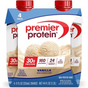 image:imagePremier Protein Shake Chocolate Peanut Butter 30g Protein No Added Sugar 24 Vitamins amp Minerals to Support Immune Health 11 fl oz 4 PackVanilla