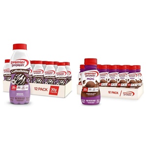 image:imagePremier Protein Shake MINIs Chocolate 22g Protein 120 Calories No Added Sugar 875 fl oz 12 PackProtein Shake