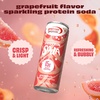 image:imagePremier Protein Sparkling Protein Soda Lemon Lime 15g Whey 4 Pack  Soft Drink with Benefits 5 Ingredients No Artificial Colors or Flavors 3g Sugar 12 ozGrapefruit