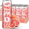 image:imagePremier Protein Sparkling Protein Soda Lemon Lime 15g Whey 4 Pack  Soft Drink with Benefits 5 Ingredients No Artificial Colors or Flavors 3g Sugar 12 ozGrapefruit