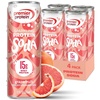 image:imagePremier Protein Sparkling Protein Soda Lemon Lime 15g Whey 4 Pack  Soft Drink with Benefits 5 Ingredients No Artificial Colors or Flavors 3g Sugar 12 ozGrapefruit