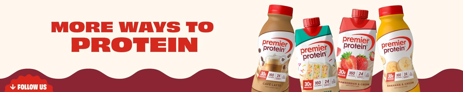 Premier Protein | Fuel Without Compromise – Creamy Dessert-Flavored Protein Shakes & Baking Blends