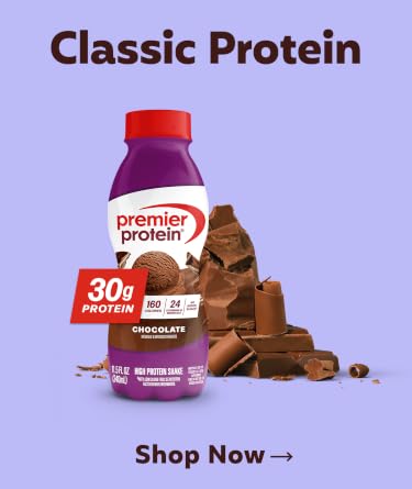 Premier Protein | Fuel Without Compromise – Creamy Dessert-Flavored Protein Shakes & Baking Blends