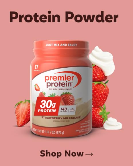 Premier Protein | Fuel Without Compromise – Creamy Dessert-Flavored Protein Shakes & Baking Blends