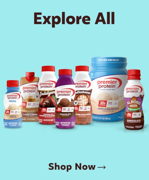 Premier Protein | Fuel Without Compromise – Creamy Dessert-Flavored Protein Shakes & Baking Blends